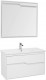Мебель для ванной Aquanet Модена 100 белый подвесная (00199303)  (00199303)
