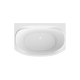 Ванна акриловая Marka One SIRAKUSA 190x120 прямоугольная 285 л белая (01син1912)  (01син1912)