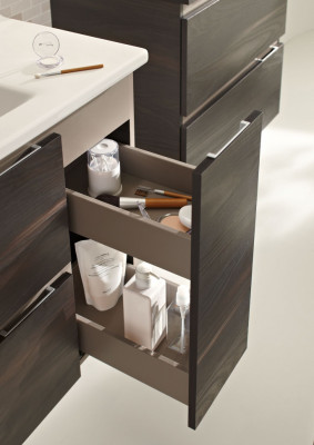 Мебель для раковины 80 см, Jacob Delafon «SOPRANO» (EB1333-N18), белый