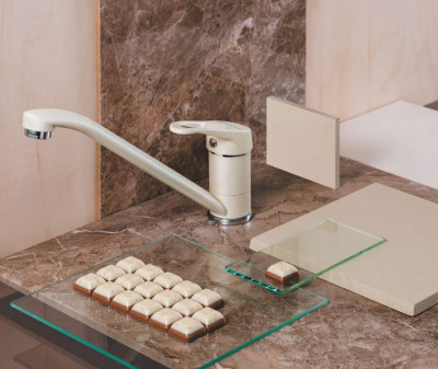 Omoikiri Kado EV 4994165 смеситель для кухни, эверест/хром