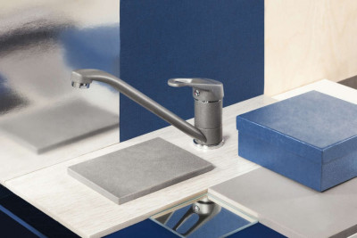 Omoikiri Kado EV 4994165 смеситель для кухни, эверест/хром