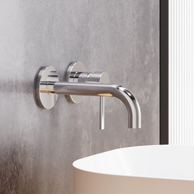 Смеситель для раковины Damixa Scandinavian Pure 360260000 хром однорычажный