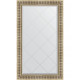 Зеркало настенное Evoform ExclusiveG 132х77 BY 4239 с гравировкой в багетной раме Серебряный акведук 93 мм  (BY 4239)