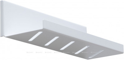 Полка для ванной Aquanet Магнум 30x80 белая матовая, открытая (00302236)