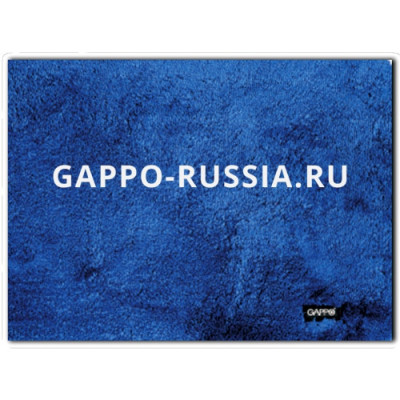 Коврик для ванной Gappo синие (G85406) 50x80 см