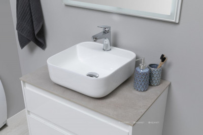 Столешница Aquanet Nova Lite 75 серый на тумбу (00257611)
