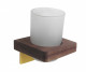 Держатель стакана для ванной матовое золото BRONZE DE LUXE Forest  (10704G )  (10704G)