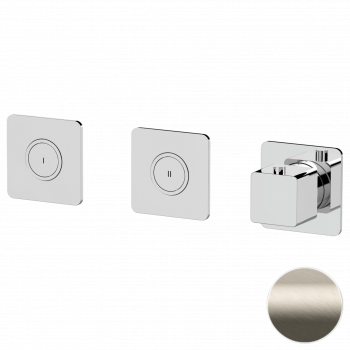 Смеситель термостатический для душа Remer Absolute AU99D2PKBXV, сталь