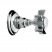 Nicolazzi Termostatico 4912 CR 18 запорный вентиль для душа, хром/ручка Dames Anglaises
