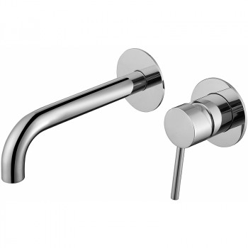 Смеситель встраиваемый для раковины Abber Wasser Kreis AF8112 хром