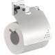 Держатель туалетной бумаги Haiba HB8603 с крышкой (металл) хром  (HB8603)