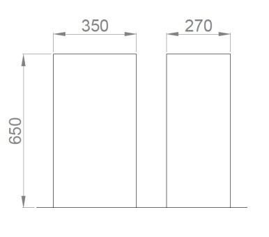 Ведро для мусора 65 л (глянцевая нержавеющая сталь) NOFER 14075.65.SC.B
