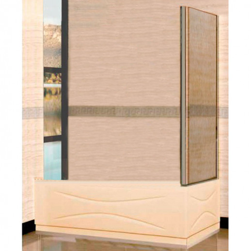 Душевая стенка RGW Z-52 80 04225208-51 шиншилла профиль хром