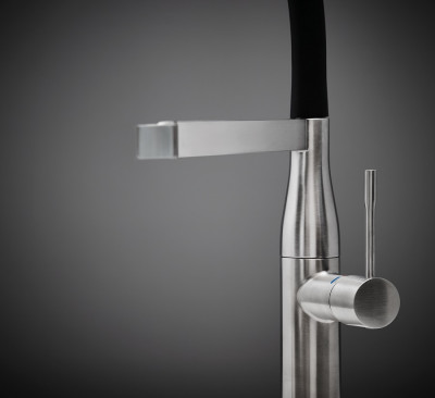 Смеситель для кухонной мойки GROHE Essence профессиональный, суперсталь (30294DC0)