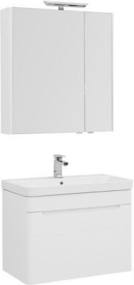 Мебель для ванной Aquanet София 80 белый напольная/подвесная (00203650)