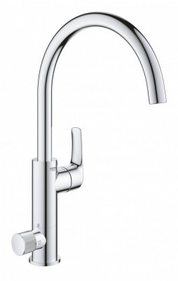 Смеситель для кухни GROHE Blue Pure Eurosmart с функцией очистки водопроводной воды, хром (31722000)