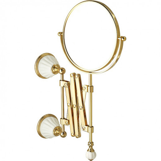 Косметическое зеркало Migliore Olivia 17459 золото белое