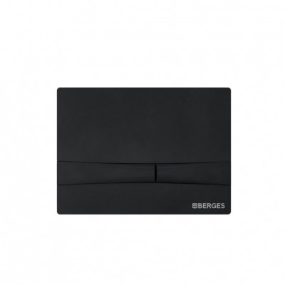 Инсталляция BERGES для скрытого монтажа унитаза NOVUM кнопка F5 Soft Touch, черная