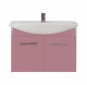 Тумба под раковину Misty Джулия 75 подвесная розовая (Л-Джу01075-1210По)  (Л-Джу01075-1210По)