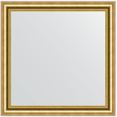 Зеркало настенное Evoform Definite 76х76 BY 1031 в багетной раме Состаренное золото 67 мм