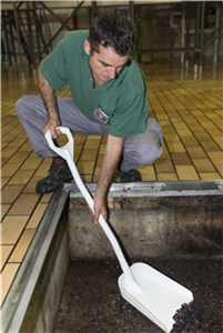 Эргономичная большая лопата с короткой ручкой, 1140 мм