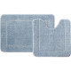 Комплект ковриков Iddis Promo 65х45/45х45 PSET04Mi13 голубой полиэстер  (PSET04Mi13)