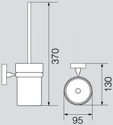 Veragio Stanford Bronzo VR.STD-7790.BR ершик для унитаза, бронза