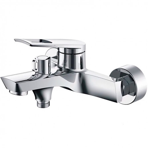 Смеситель для ванны Haiba HB60595 с душевым гарнитуром (латунь) хром