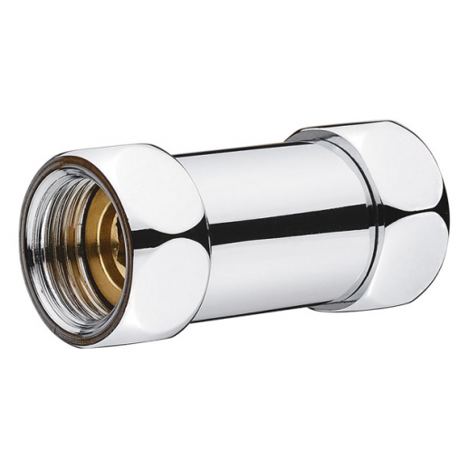 Соединение прямое ProFactor PF TF750, 2 нак.гайки 1/2"-1/2", хром