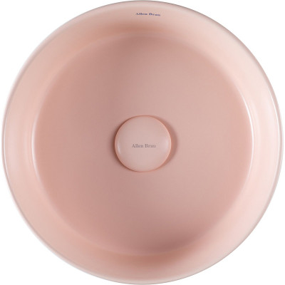 Раковина-чаша Allen Brau Fantasy Romb 36 4.11033.SM розовая круглая
