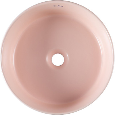 Раковина-чаша Allen Brau Fantasy Romb 36 4.11033.SM розовая круглая