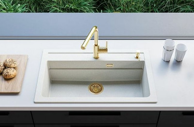 Мойка для кухни Alveus Granital Atrox 40 Concrete G81 790x500 1140446 бетон ис-ный гранит прямоугольная