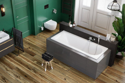 Ванна акриловая Excellent Aurum Slim 150x70 WAEX.AUR15WHS без гидромассажа прямоугольная