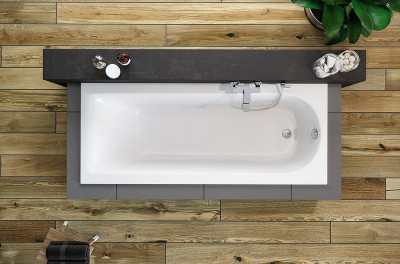 Ванна акриловая Excellent Aurum Slim 150x70 WAEX.AUR15WHS без гидромассажа прямоугольная