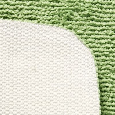 Коврик в ванную комнату WasserKRAFT Vils 75х45 BM-1001 зеленый