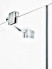RAVAK SmartLine 0SPAAA00Z1 душевая дверь двухэлементная SMSD2-100 A-R, хром/транспарент/стекло