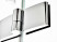 RAVAK SmartLine 0SPAAA00Z1 душевая дверь двухэлементная SMSD2-100 A-R, хром/транспарент/стекло