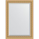 Зеркало настенное Evoform Exclusive 105х75 BY 1294 с фацетом в багетной раме Сусальное золото 80 мм  (BY 1294)