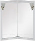Зеркало в ванную Aquanet Луис 70 угловое белый подвесное (00171916)  (00171916)