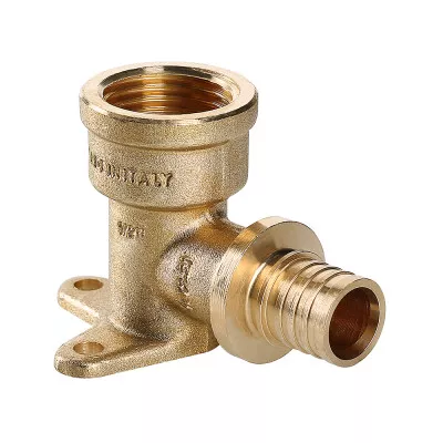 Фитинг аксиальный универсальный – водорозетка надвижная, 20 (2,8) мм х 1/2" VALTEC (VTm.454.BG.002004)