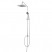 Bravat Fit -S D283CP-2A-RUS душевая колонка без смесителям, хром
