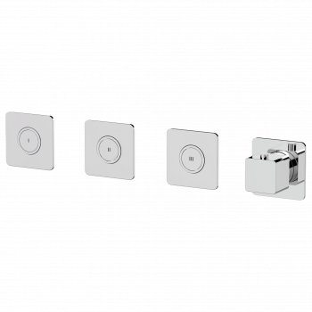 Смеситель термостатический для душа Remer Absolute AU99D3PKB