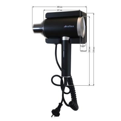 Фен для волос Ksitex F-2000B JET черный