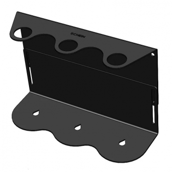 Антивандальное крепление на 3 флакона (2070013004713) черный матовый