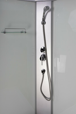 Душевая кабина Niagara Eco 120x80 L E120/80/40L/MT асимметричная