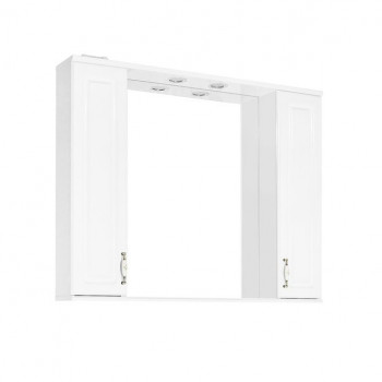 Зеркало-шкаф для ванной Style Line Олеандр-2 1000/С белый (ЛС-00000583)