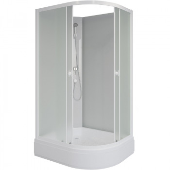 Душевая кабина Niagara Promo 90x80 L P90/80/26L/MT/BK асимметричная