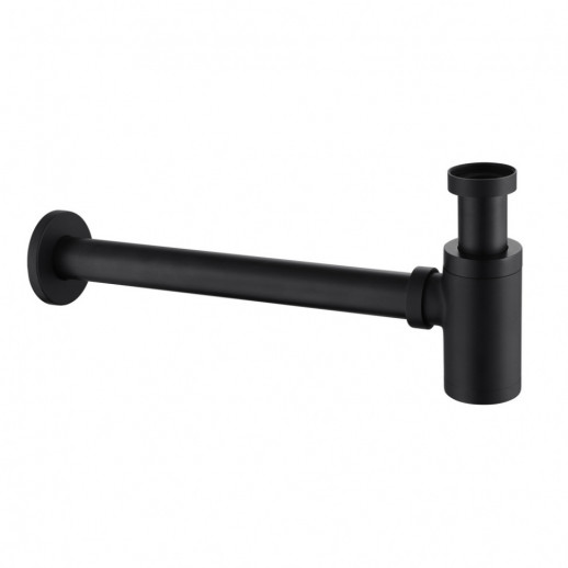 Сифон для раковины ABBER AF0030B черный матовый