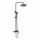 Душевая система Shevanik S8336H, черный  (S8336H)