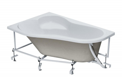 Акриловая ванна Santek Ибица 150х100 L асимметричная белая 1WH112034